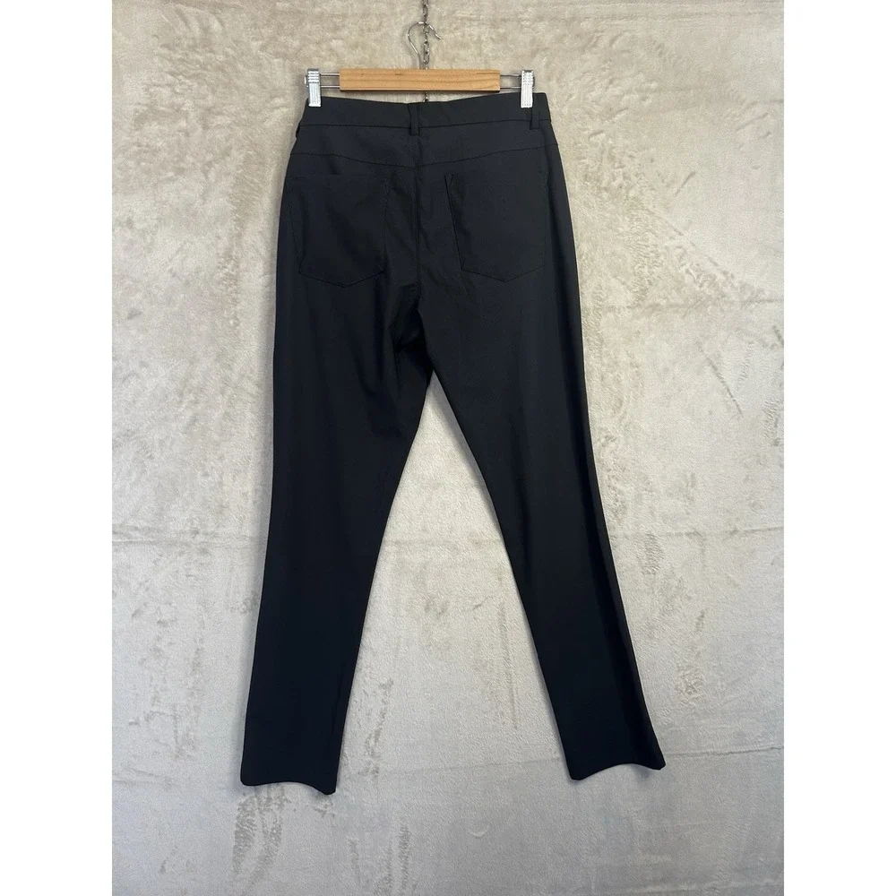 Old Navy Active Tech Hybrid Slim Pants Mens 31x32 Gray 4-Way Stretch Performance